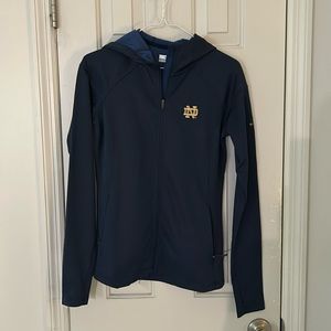 Columbia Notre Dame full zip jacket